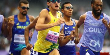 Yeltsin Jacques de MS conquista medalha de ouro e supera marca anterior em prova de atletismo