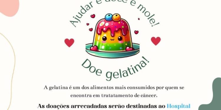 Ordem DeMolay está arrecadando gelatinas para ajudar pacientes do Hospital do Amor de Barretos