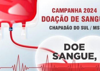 Campanha de doação de sangue acontece em Chapadão do Sul nesta segunda