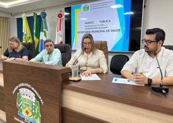 Câmara de Costa Rica apresenta dados de saúde pública em audiência sobre prestação de contas