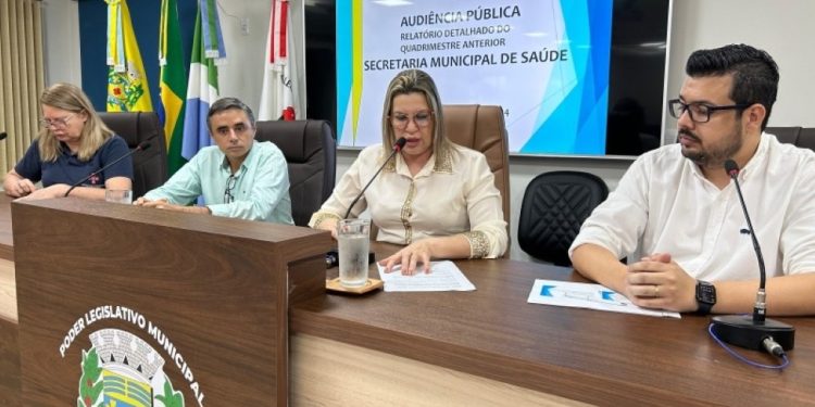 Câmara de Costa Rica apresenta dados de saúde pública em audiência sobre prestação de contas