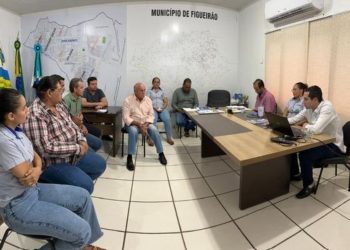 Administração de Figueirão revisa Plano Anual de Contratação para 2025 em reunião com secretários