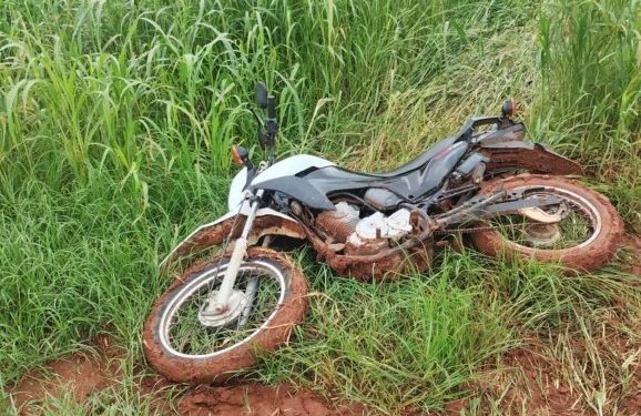 Polícia Militar recupera moto furtada em Chapadão do Sul