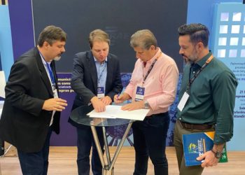 Walter Schlatter e Defensor Ernany aderem ao Programa Cidade Empreendedora do Sebrae/MS