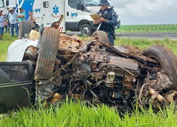 Acidente na MS-306 deixa um morto e dois feridos em Costa Rica