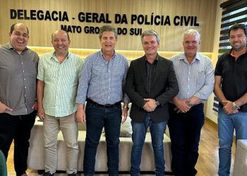 Walter Schlatter articula parcerias para aprimorar segurança em Chapadão do Sul