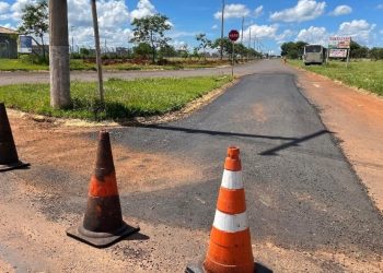 Investimentos em recapeamento asfáltico beneficiam bairros de Chapadão do Sul