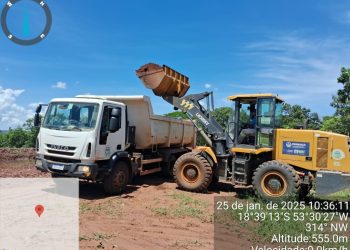 Figueirão realiza melhorias em vias rurais mesmo durante chuvas