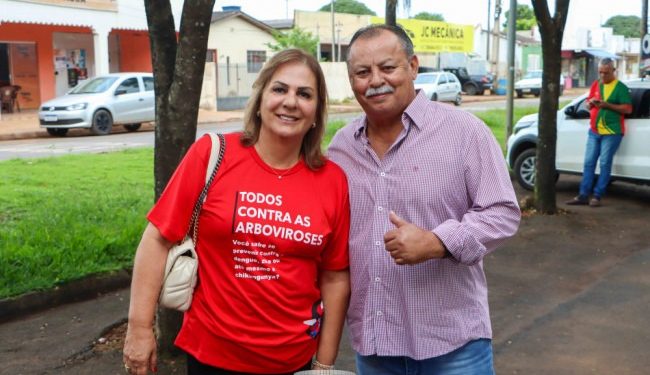 Mutirão contra a Dengue mobiliza Chapadão do Sul com participação do presidente da Câmara Mika