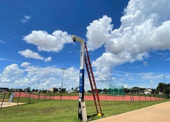 Manutenção aprimora sistemas de vigilância e internet gratuita em Chapadão do Sul