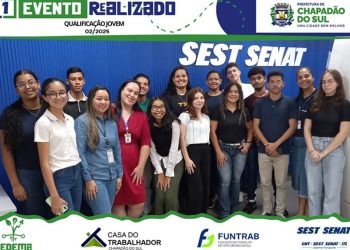 Prefeitura de Chapadão do Sul e SEST SENAT formam jovens para o mercado de trabalho