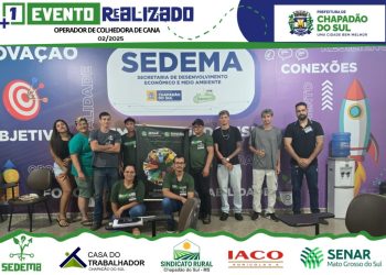 Chapadão do Sul conclui capacitação de operadores de colhedora de cana-de-açúcar