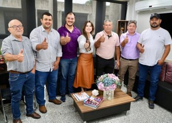 Presidente da Câmara de Costa Rica, Artur Baird, se reúne com deputada Mara Caseiro para buscar investimentos