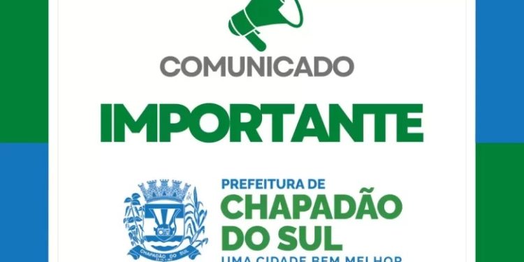 Site da Prefeitura de Chapadão do Sul fica indisponível; Diário Oficial é publicado de forma provisória