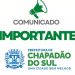 Site da Prefeitura de Chapadão do Sul fica indisponível; Diário Oficial é publicado de forma provisória