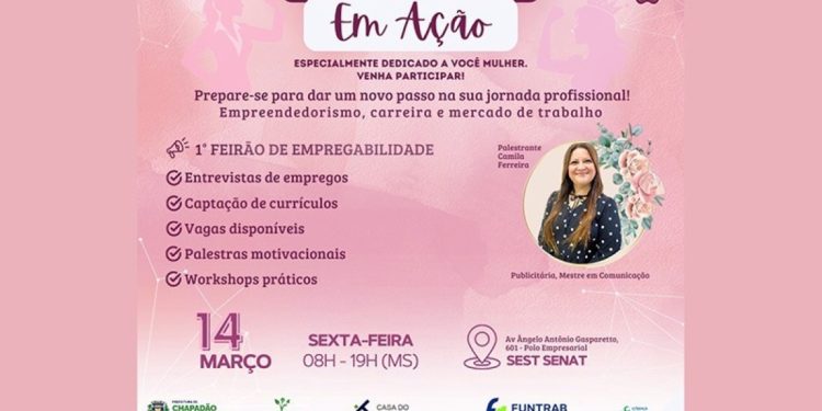 “Mulheres em Ação” oferece capacitação e serviços de saúde em Chapadão do Sul