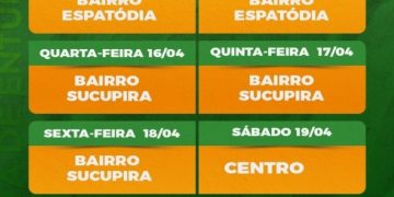 Prefeitura de Chapadão do Sul agenda coleta de entulhos para terceira semana de abril