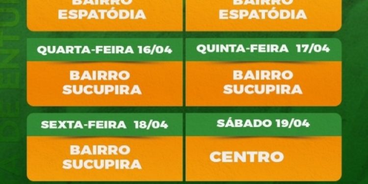 Prefeitura de Chapadão do Sul agenda coleta de entulhos para terceira semana de abril