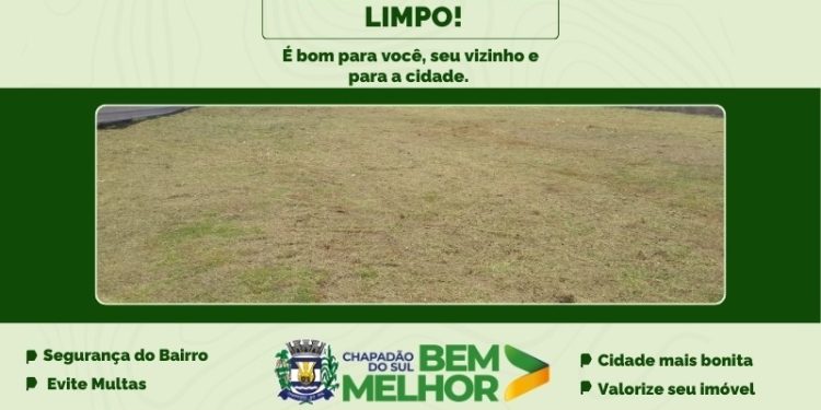 Chapadão do Sul reforça fiscalização de terrenos sujos e focos de Dengue