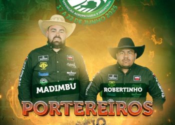Madimbu e Robertinho são anunciados como porteiros da arena da 31ª EXPOSUL