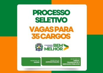 Chapadão do Sul abre processo seletivo com inscrições até 15 de maio e salários acima de R$ 11 mil
