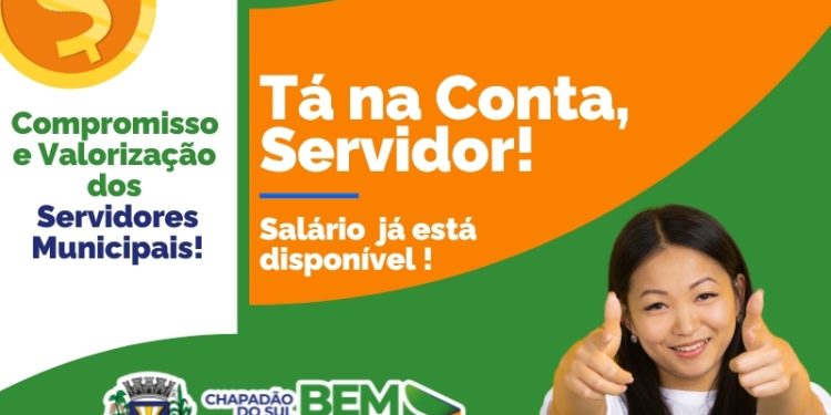 Prefeitura de Chapadão do Sul antecipa salários e corrige erro em reajuste