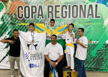Atletas de Chapadão do Sul brilham em competição regional de Taekwondo