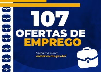 107 vagas de emprego são abertas em Costa Rica pela Casa do Trabalhador