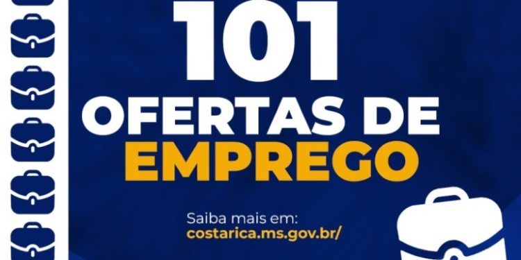 Costa Rica disponibiliza 101 vagas de trabalho na Casa do Trabalhador
