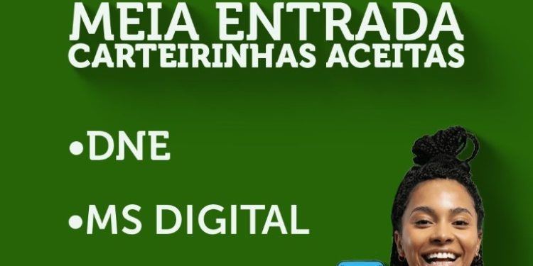 Carteirinhas estudantis garantirão desconto em ingressos da Exposul