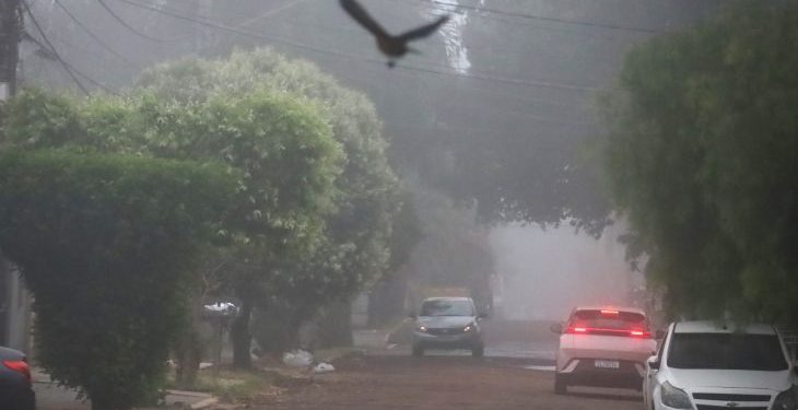 Frente fria avança e provoca queda acentuada nas temperaturas em MS