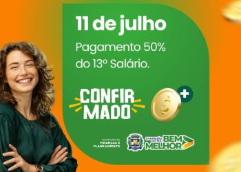 Prefeito Walter Schlatter antecipa 50% do 13º salário para servidores municipais dia 11/07
