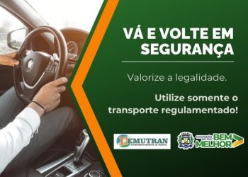 Chapadão do Sul divulga diretrizes para garantir segurança no serviço por app