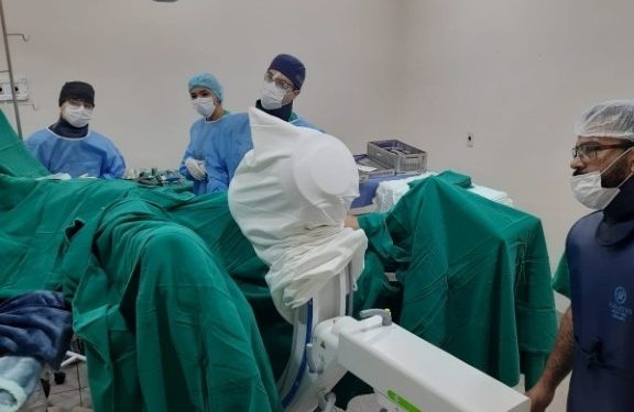 Primeira cirurgia de fêmur é realizada no Hospital Municipal de Chapadão do Sul