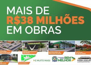 Prefeitura de Chapadão do Sul anuncia R$ 38 milhões em obras e melhorias