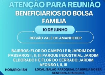 Prefeitura de Costa Rica promove reunião para beneficiários do Bolsa Família