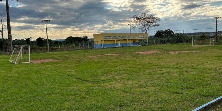 Costa Rica investe R$ 850 mil na revitalização do Campo Society do Residencial Cachoeira