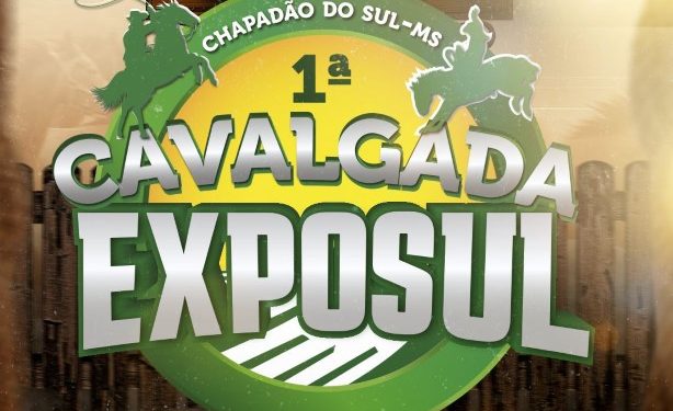 1º Cavalgada da Exposul reforça tradição e celebra união em Chapadão do Sul