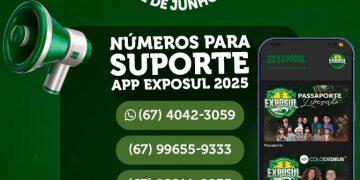 Aplicativo oficial da Exposul 2025 conta com canais de atendimento para facilitar compras