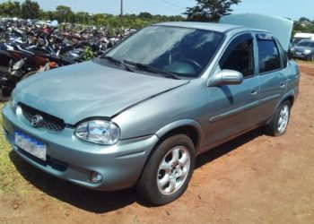 Novo leilão do Detran-MS tem Corsa Classic com lance inicial de R$ 3.545