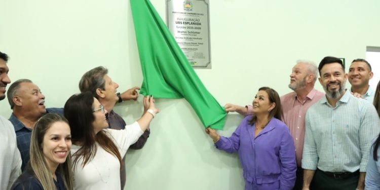 Chapadão do Sul inaugura ESF Esplanada com atendimento ampliado