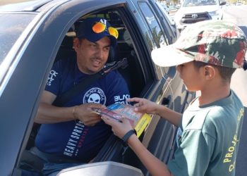 Blitz educativa em Costa Rica mobiliza população contra queimadas