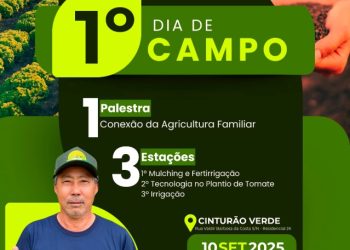 Dia de Campo no Cinturão Verde de Costa Rica acontecerá no dia 10 de setembro