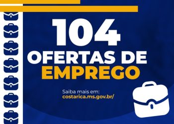 Costa Rica abre 104 vagas de emprego em diversos segmentos nesta segunda-feira
