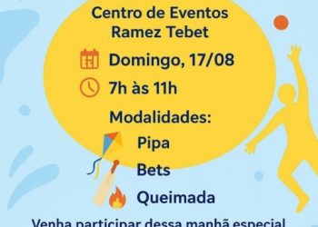 Jogos Culturais de Costa Rica resgatam brincadeiras tradicionais no Centro de Eventos Ramez Tebet