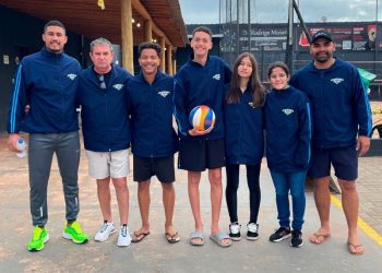 Costa Rica se destaca com duas duplas de vôlei de praia nos Jogos Escolares de MS