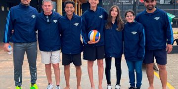 Costa Rica se destaca com duas duplas de vôlei de praia nos Jogos Escolares de MS