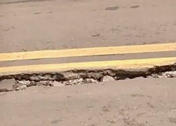 Rachaduras em ponte da MS-320 motivam ação emergencial do prefeito de Paraíso das Águas