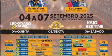 4º Rodeio APPR acontece em Paraíso das Águas com entrada gratuita