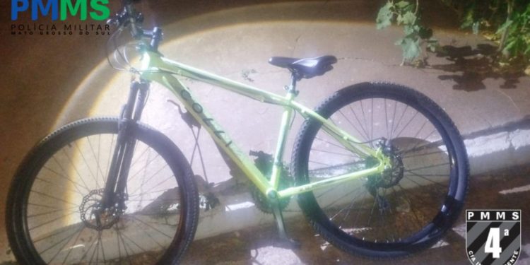 PM de Chapadão do Sul recupera bicicleta furtada em operação de rotina